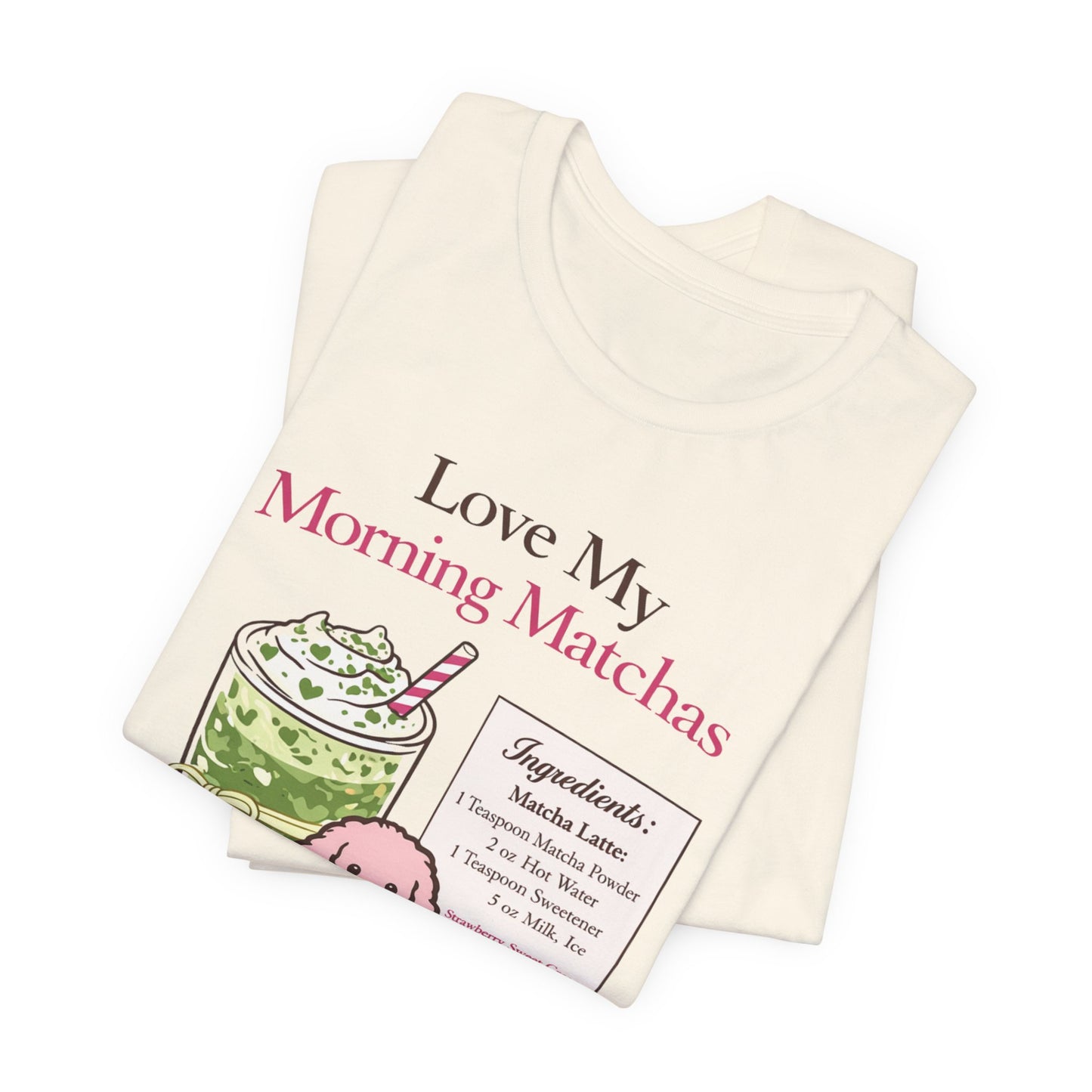 Matcha Aesthetic Graphic Tee