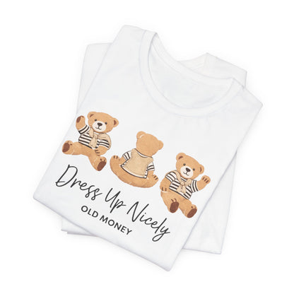 Old Money Teddy Graphic Tee