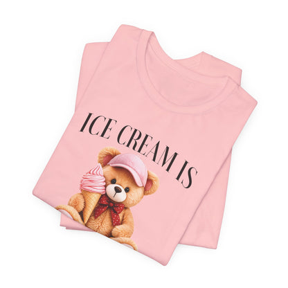 Ice Cream Teddy Graphic Tee