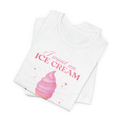 Ice Cream Tee Graphic T‑Shirt