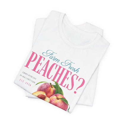 Farm Fresh Peaches Graphic Tee
