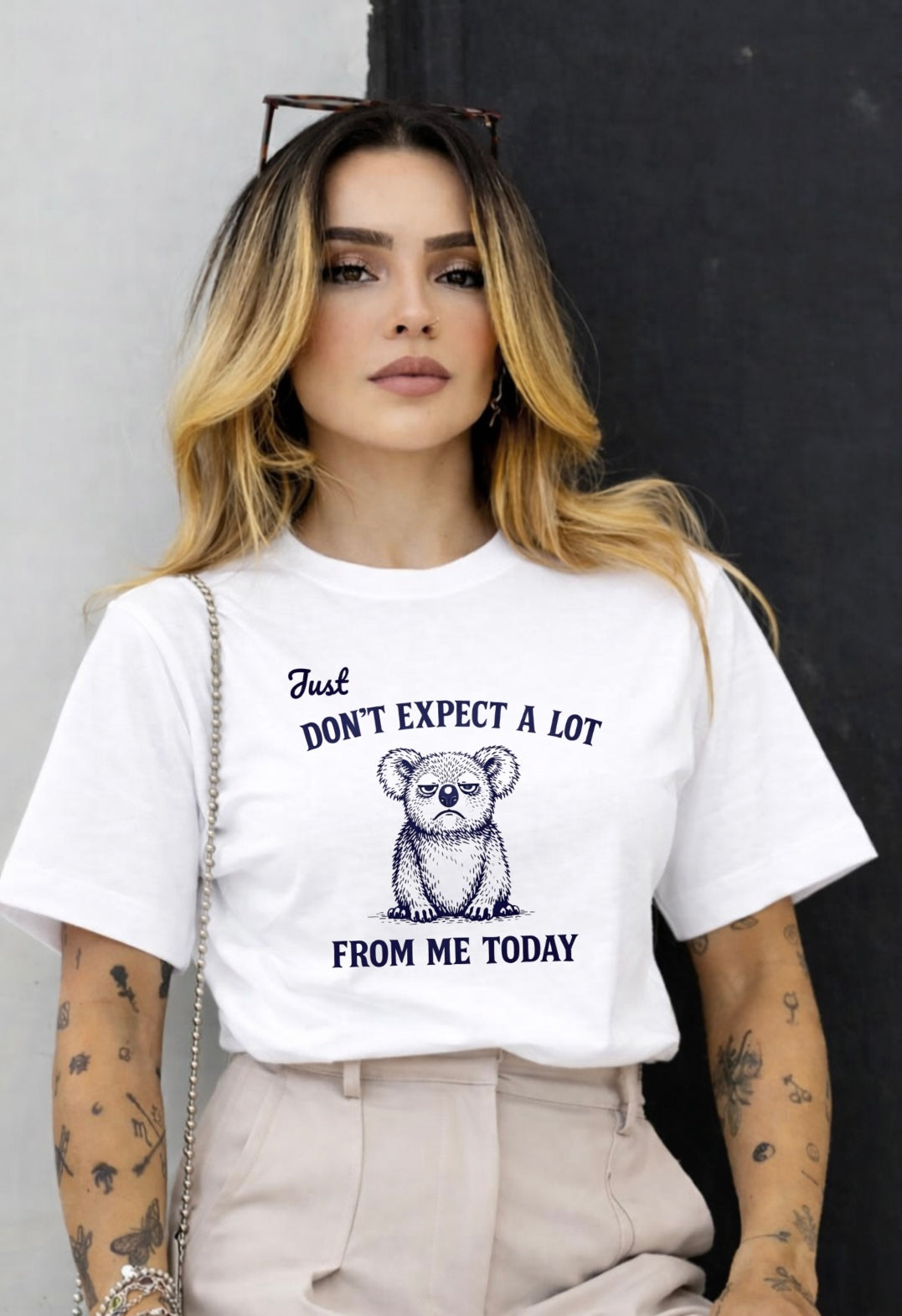 Don’t Expect a Lot Koala Tee
