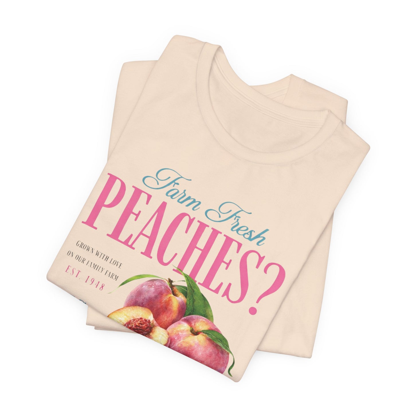 Farm Fresh Peaches Graphic Tee