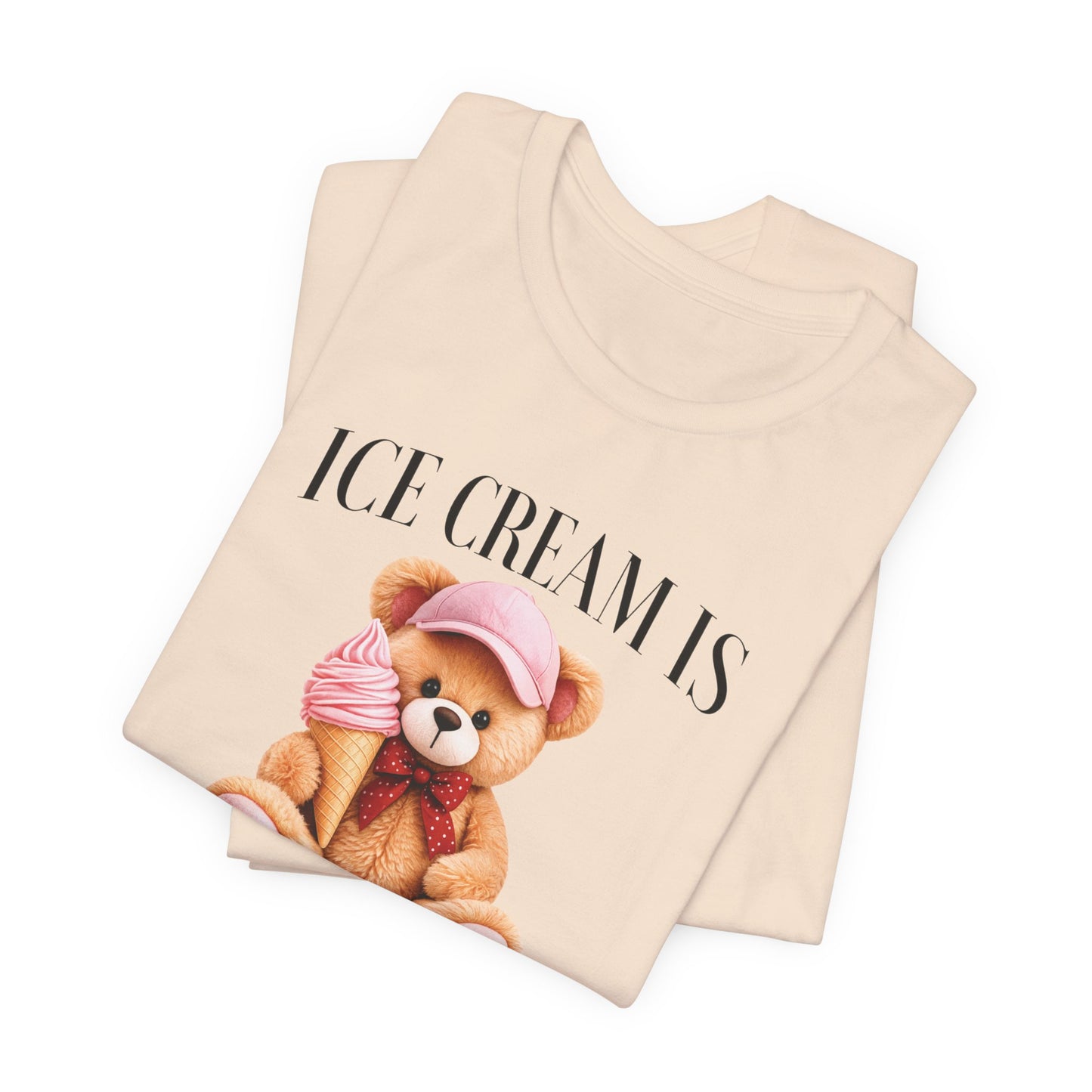 Ice Cream Teddy Graphic Tee