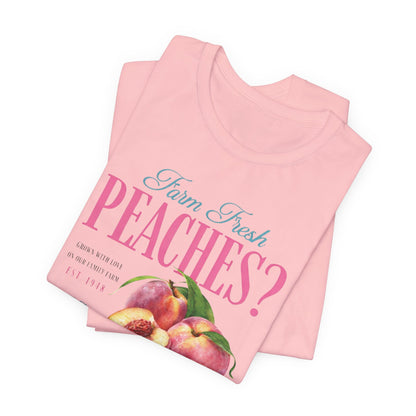 Farm Fresh Peaches Graphic Tee
