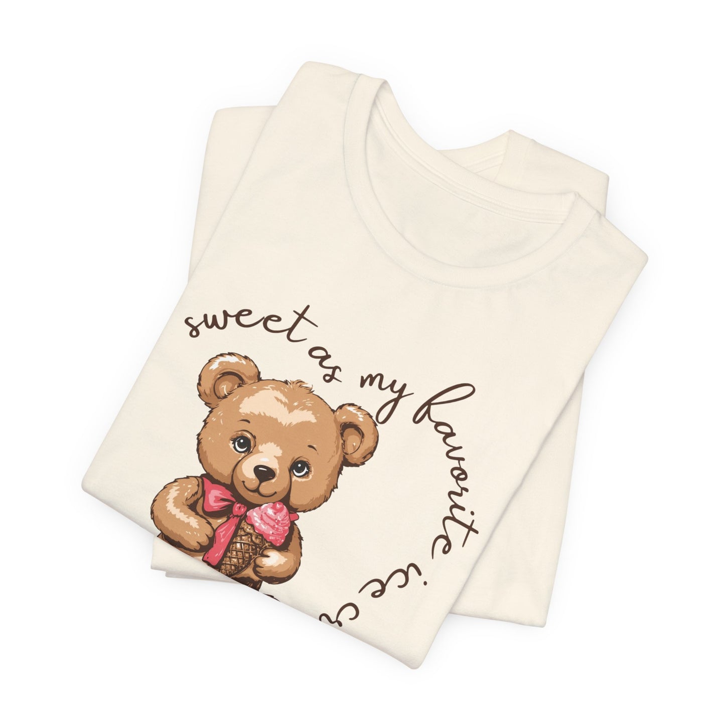 Sweet Ice Cream Bear  Graphic Tee