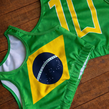 Brazil Cropped Top