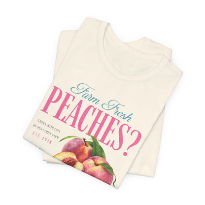 Farm Fresh Peaches Graphic Tee