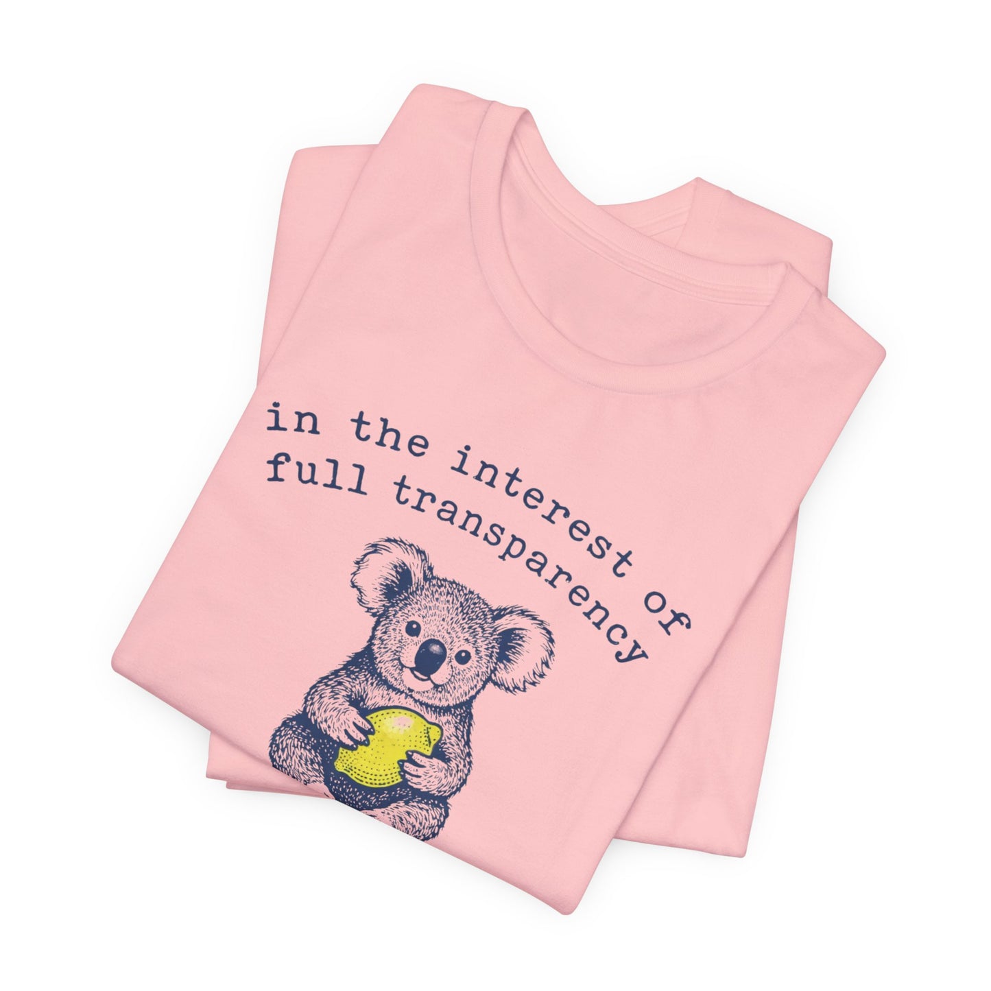 Not Easy Peasy Koala Graphic Tee