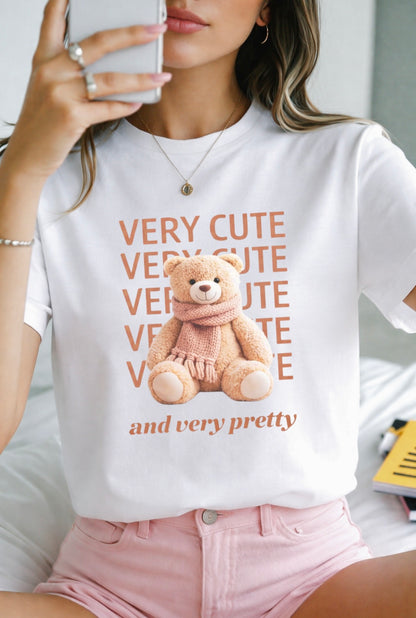 Very Cute Teddy Graphic Tee