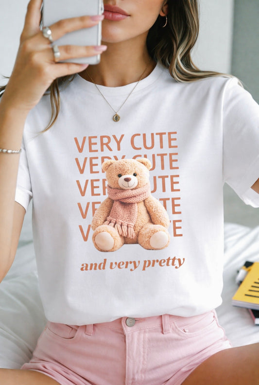 Very Cute Teddy Graphic Tee