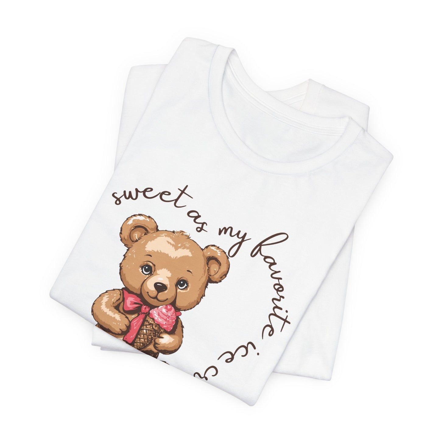 Sweet Ice Cream Bear  Graphic Tee