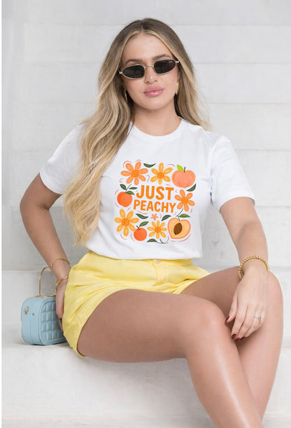 Just Peachy Graphic Tee