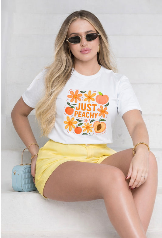 Just Peachy Graphic Tee