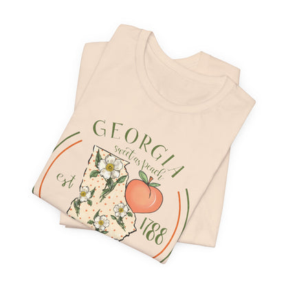 Georgia Peach Graphic Tee