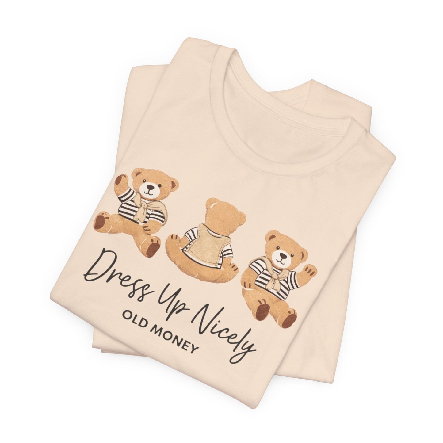 Old Money Teddy Graphic Tee