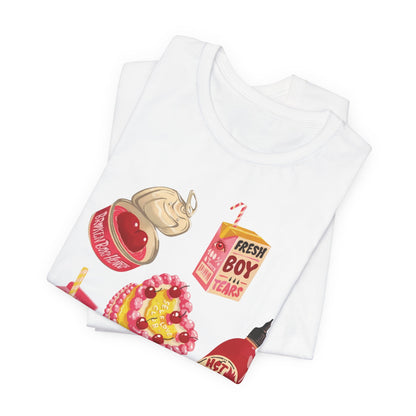 Hot Girl Dinner Vibes Graphic Tee