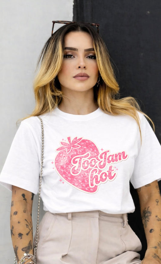 Too Jam Hot Strawberry Graphic Tee