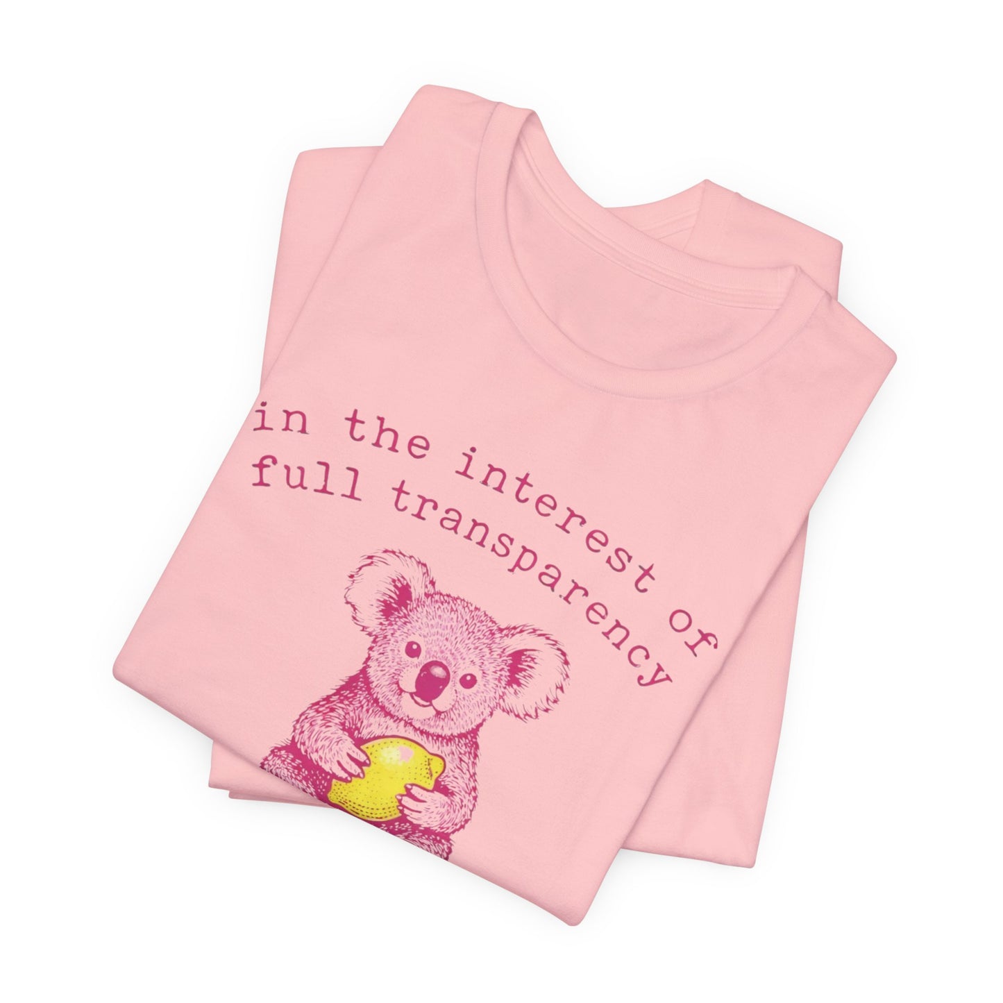 Not Easy Peasy Koala Graphic Tee