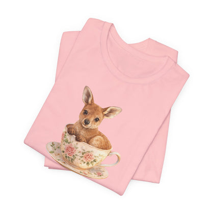 Cute Teacup Tee – "Be Kind, Drink Coffee" Graphic T-Shirt