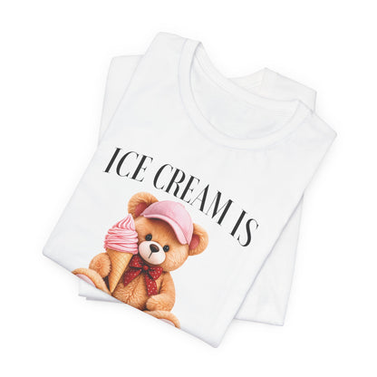 Ice Cream Teddy Graphic Tee