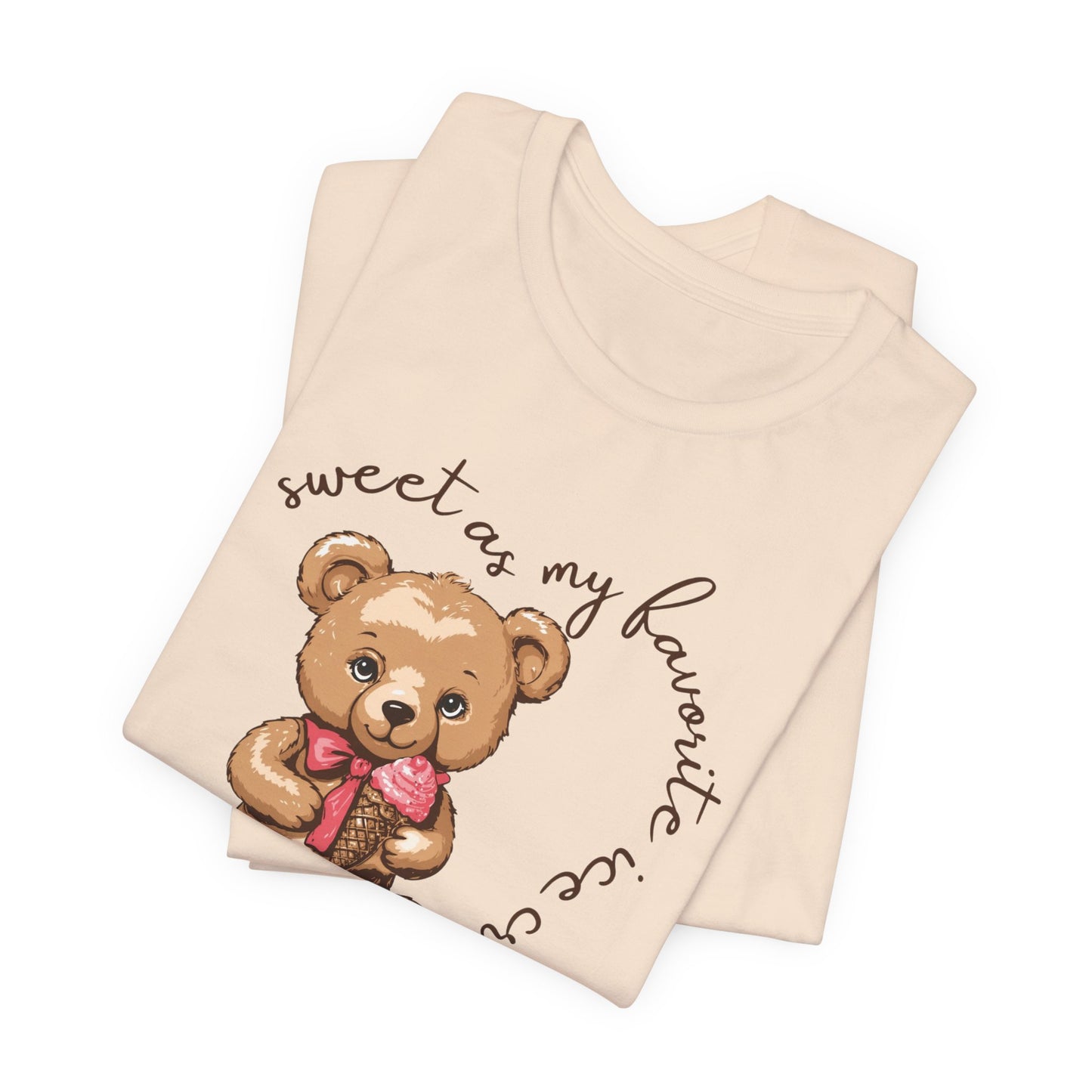 Sweet Ice Cream Bear  Graphic Tee