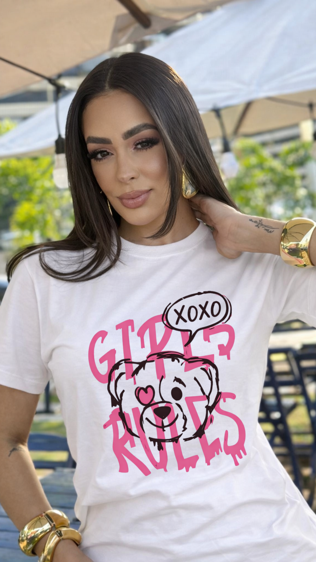Girls Rule Tee Graphic Tee