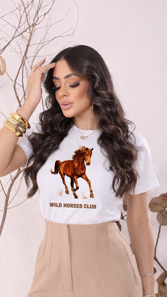 Wild Horses Club Tee Graphic Tee