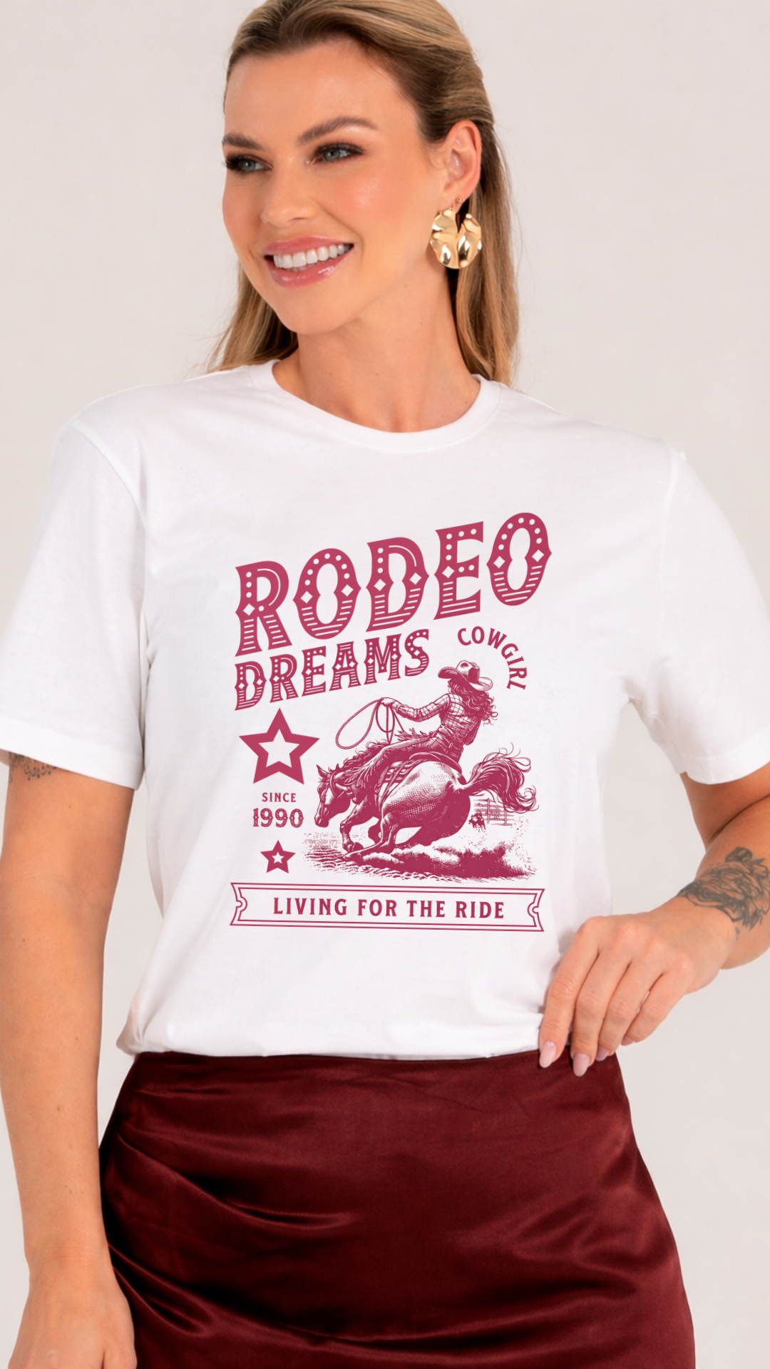Cowgirl Rodeo Graphic Tee