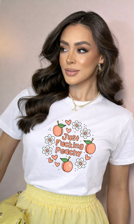 Just F*cking Peachy Graphic Tee