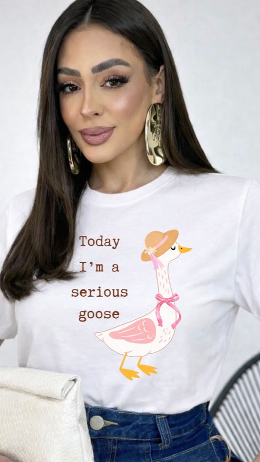 Serious Goose Graphic Tee