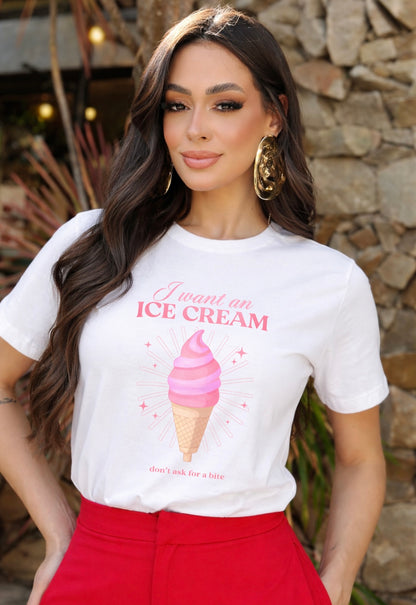 Ice Cream Tee Graphic T‑Shirt