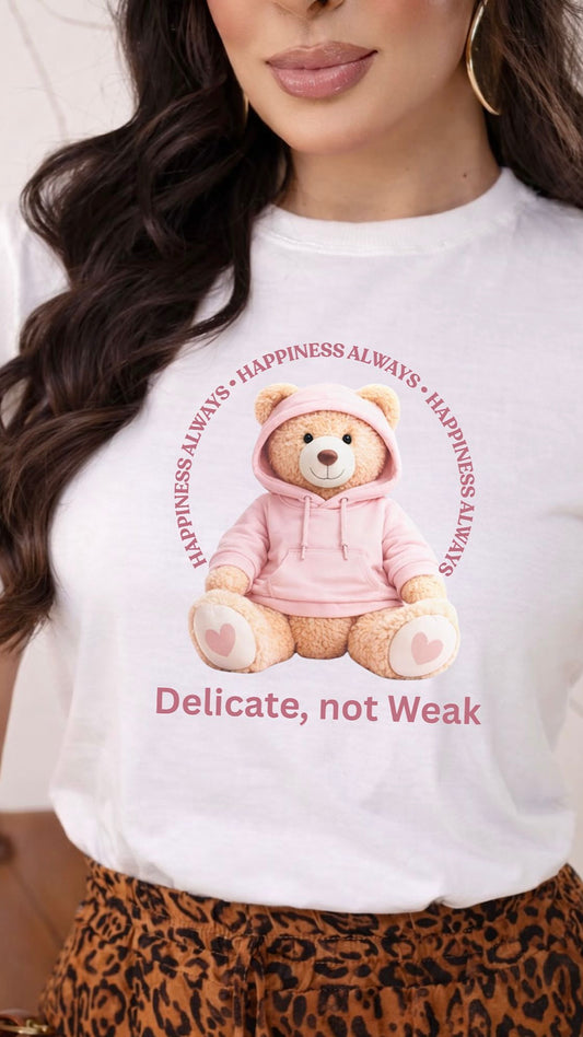 Delicate Bear Graphic Tee
