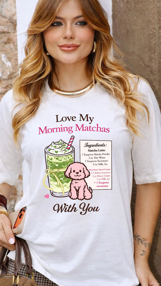 Matcha Aesthetic Graphic Tee